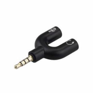 ADAPTADOR ESTEREO PARA AUDÍFONO Y MICRÓFONO