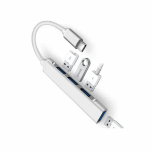 HUB 4 PUERTOS USB C-809 INTERFAZ TIPO C