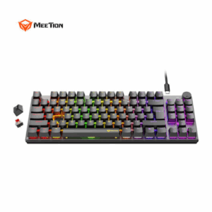 TECLADO GAMER MK008 PRO NEGRO MEETION