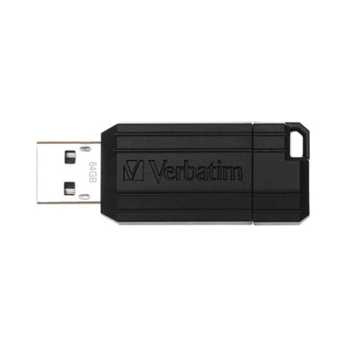 FLASH MEMORY VERBATIM PIN STRIPE 64GB - Imagen 2
