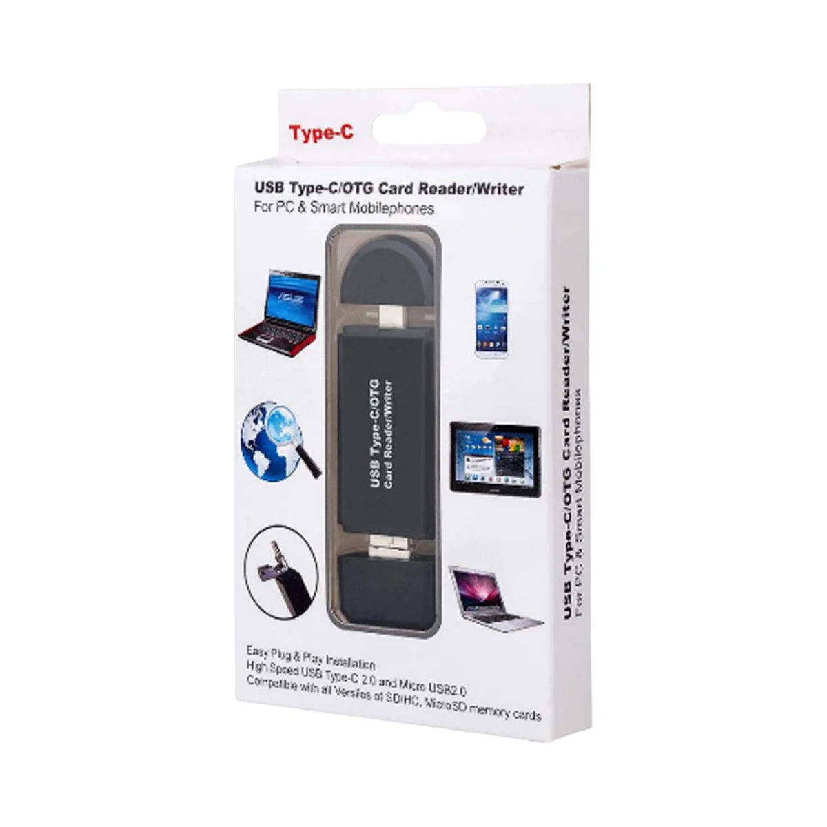 LECTOR DE TARJETAS MICRO SD OTG MULTIPLE - Imagen 2