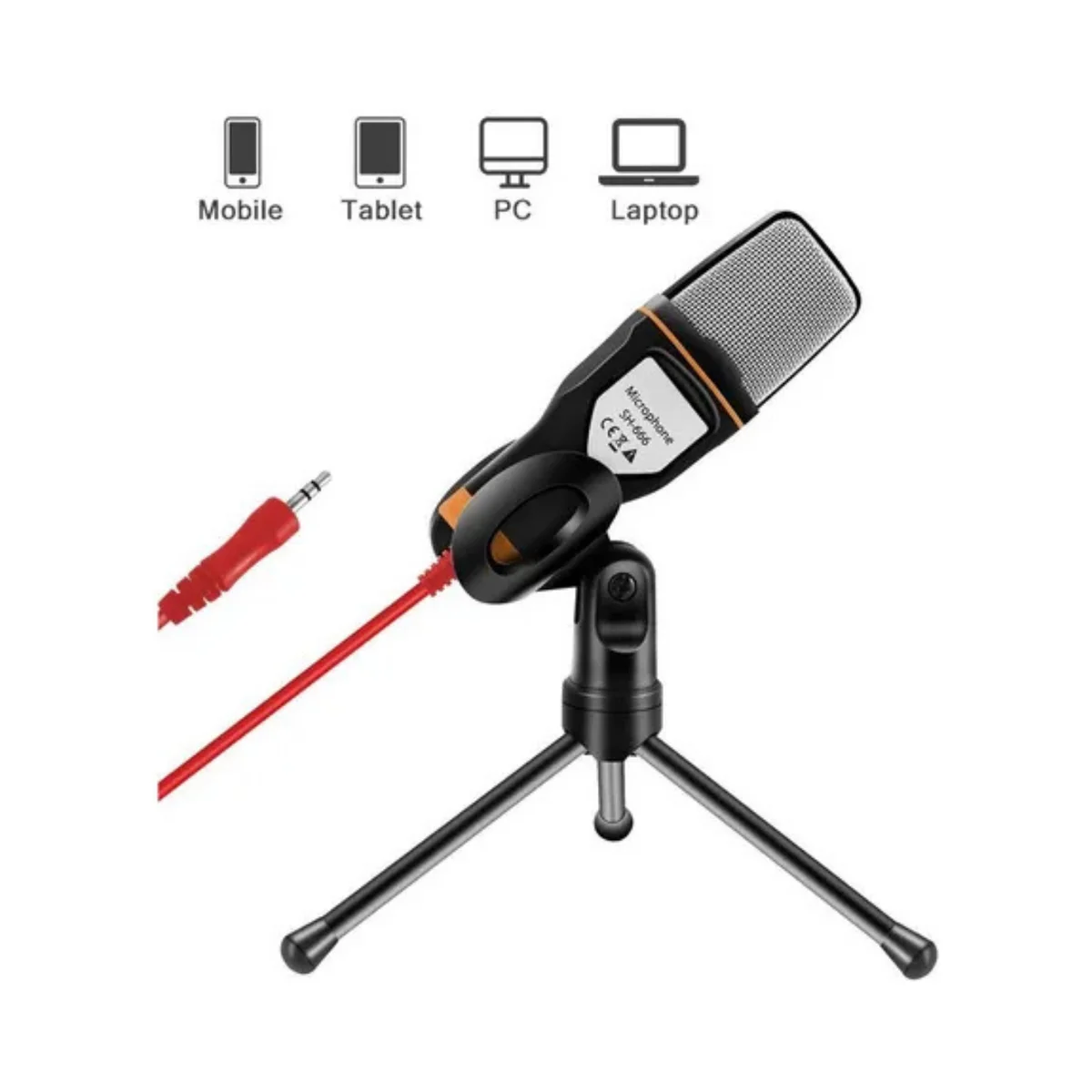 MICROFONO CON SOPORTE SF-666 - Imagen 3