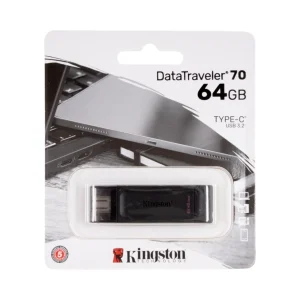 Kingston Flash Memoria 64GB USB-C 3.2 - Pendrive Type C Alta Velocidad