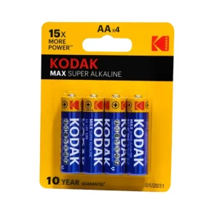 Pilas Alcalinas AA Kodak Blister x4