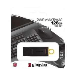 Memoria USB Kingston 128GB USB 3.2 Gen 1 - Almacenamiento Flash Portátil