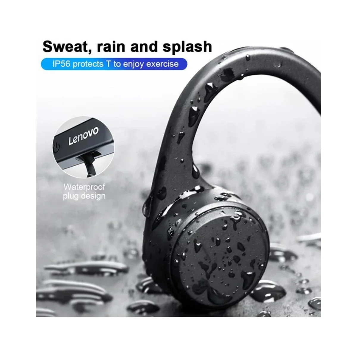 Lenovo X4 Audífonos Conducción Ósea Bluetooth Open Ear Deportivos - Imagen 2