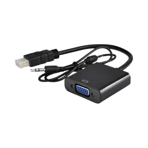 Nitron Adaptador HDMI a VGA Audio - Conversor Plug & Play