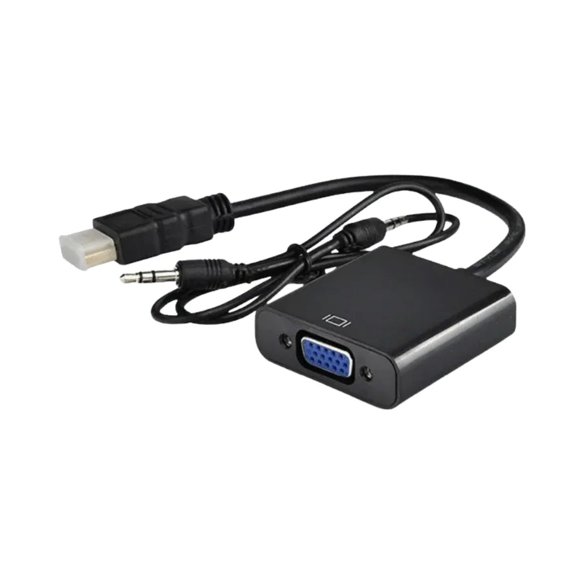 Nitron Adaptador HDMI a VGA Audio - Conversor Plug & Play