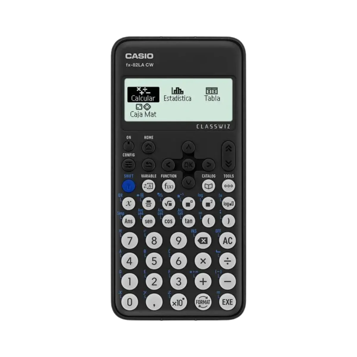 Calculadora Científica Casio FX-85MS2 240 Funciones Pantalla 2 Líneas Solar