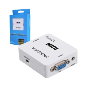 Convertidor VGA a HDMI Nitron - Adaptador Video Accesorios y Cables