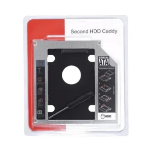 Nitron Caddy 9.5 mm Segundo Disco HDD/SSD 2.5" SATA Bahía Óptica