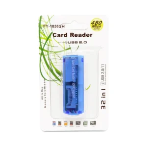 Lector de Memorias 15 en 1 Nitron USB - Compatible SD microSD CF - Plug & Play
