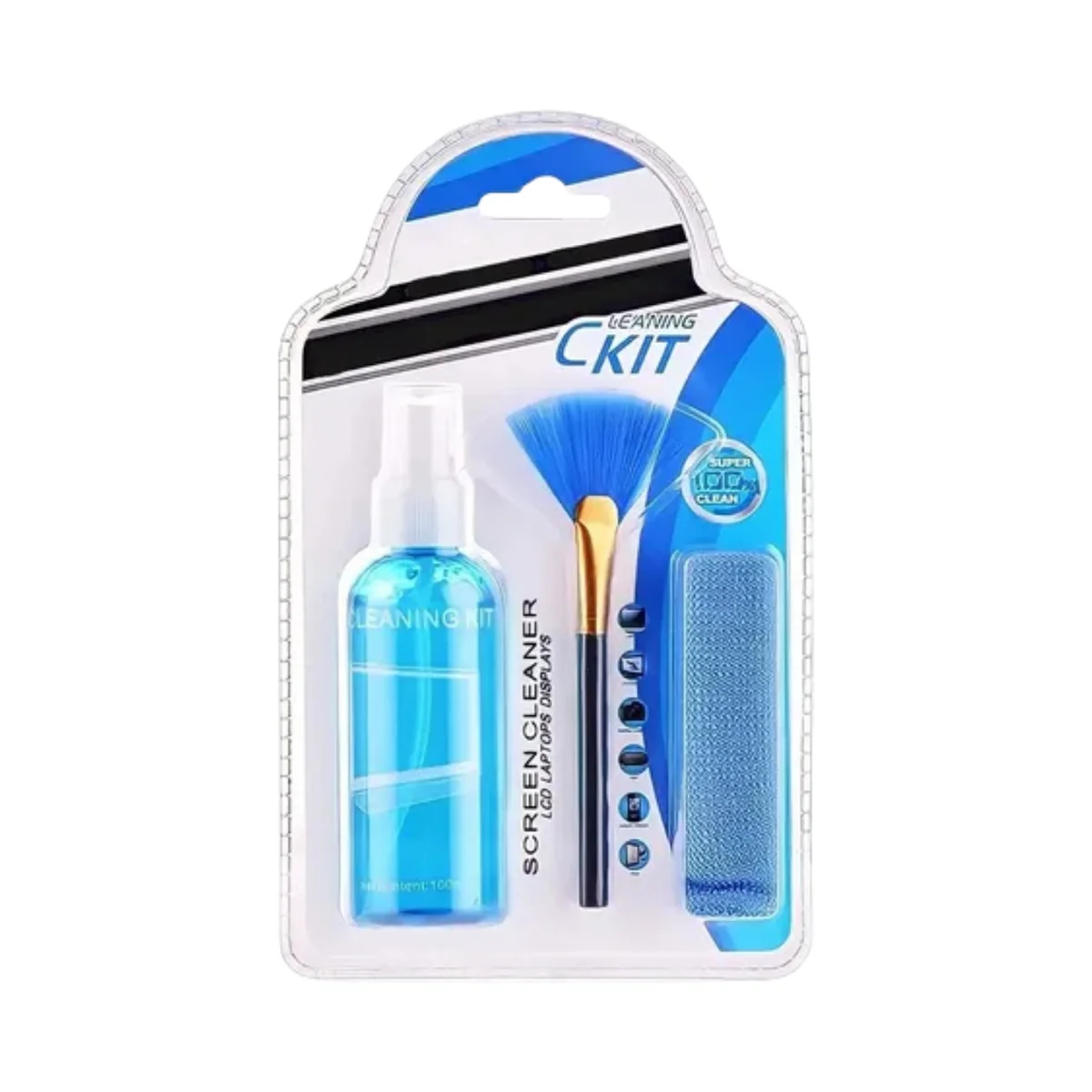 Nitron Clean Set - Limpiador de Pantallas Kit Completo Accesorios Oficina