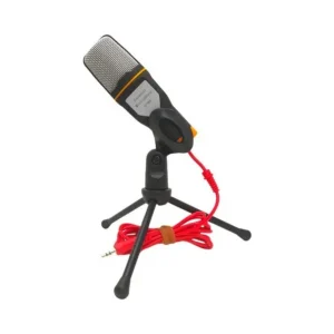 Micrófono Nitron SF-666 con Soporte Escritorio - Computación