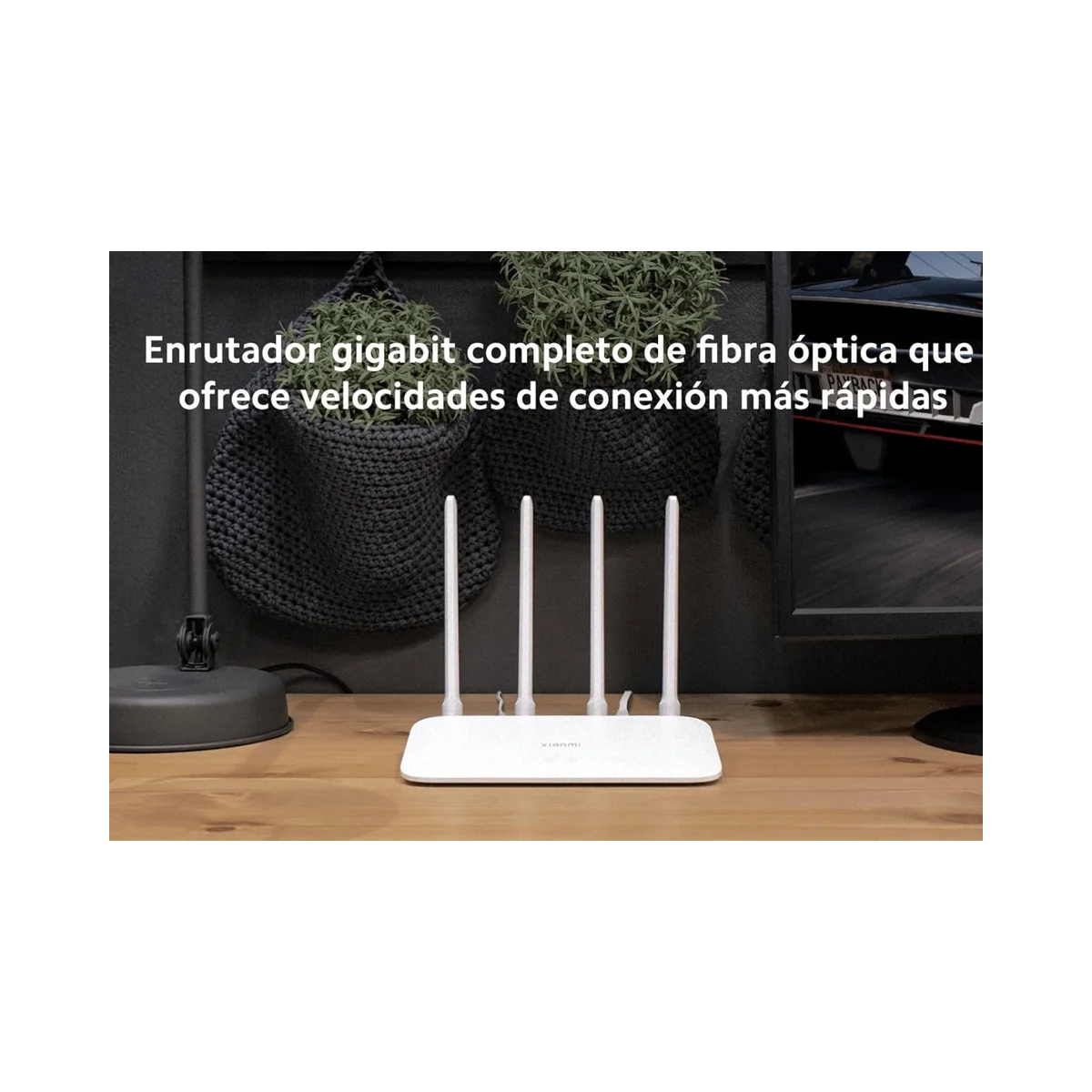 Router Xiaomi AC1200 4 Antenas Dual Band WiFi - Cobertura Amplia Hogar - Imagen 2