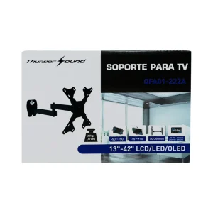 Soporte de Pared Giratorio Thunder Sound 13-42" QFA01-222A