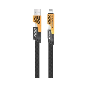 Cable Transformers USB-A + USB-C Carga y Sincronización