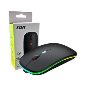 Mouse Inalámbrico Ovi MO-296W Wireless Negro Oficina